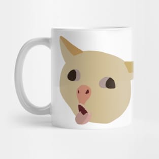 Coughing Cat Meme Mug